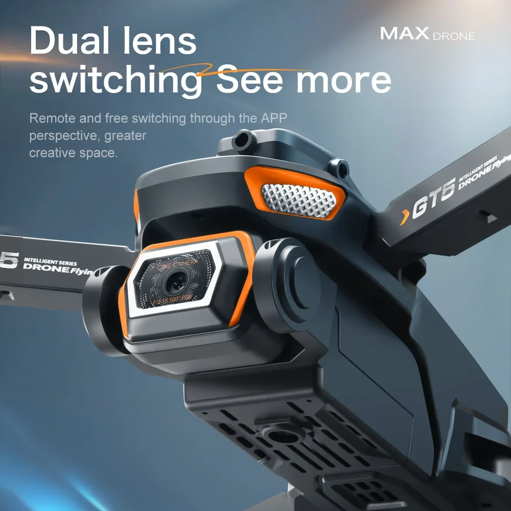 Lenovo GT5 8K HD Optical Flow  - مراجعة Drone Camera Wide Angle وسعره