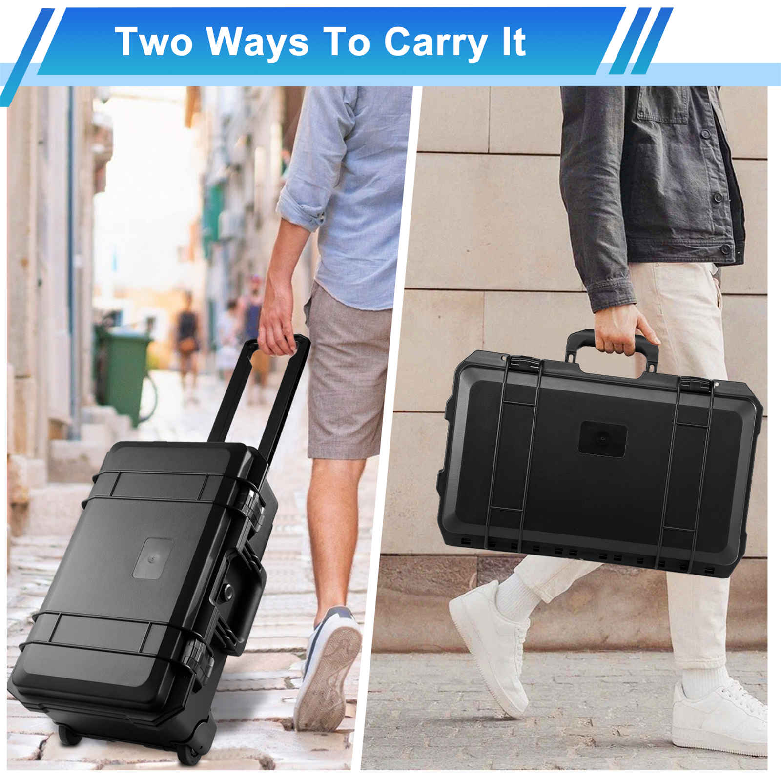 Rolling Camera Case, Portable  - مراجعة Drone Camera Case وسعره
