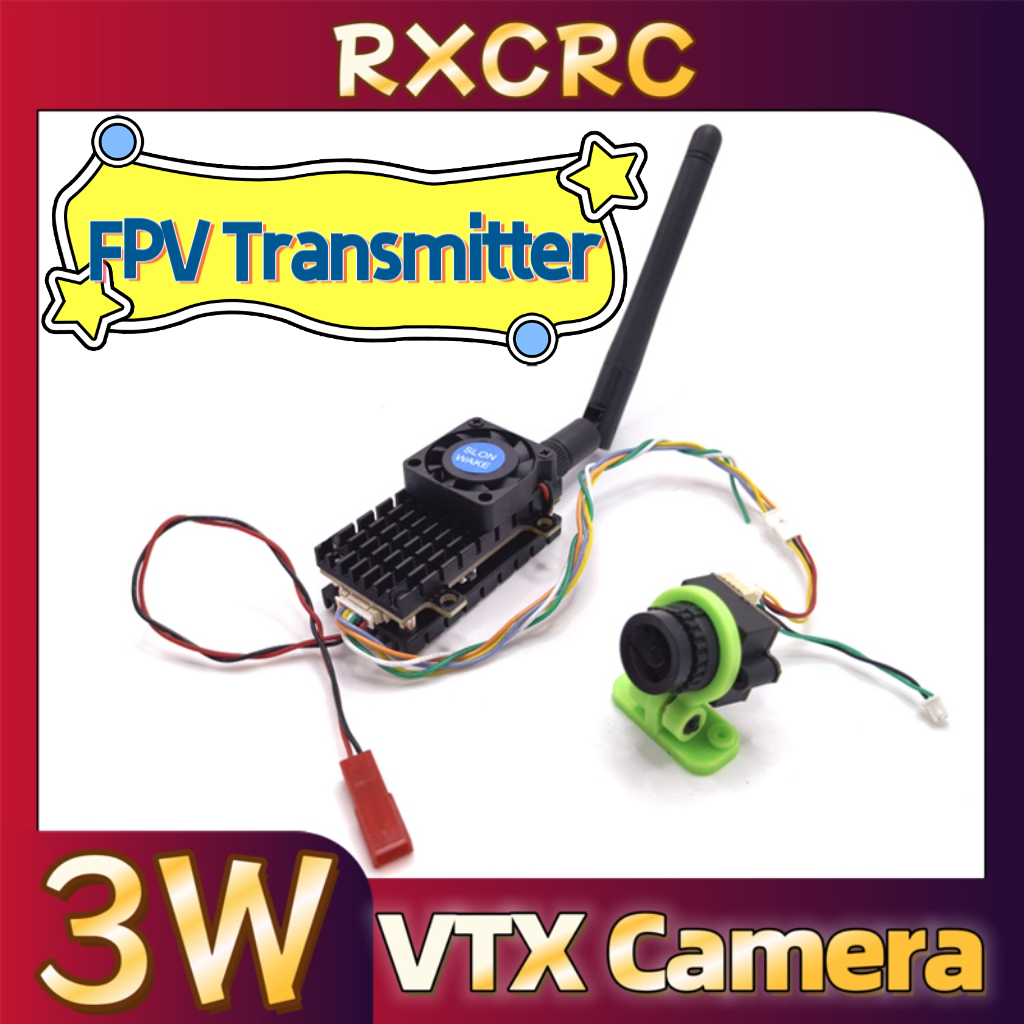 RXCRC 5.8G 3W Video VTX transm - مراجعة Drone Camera Lens وسعره