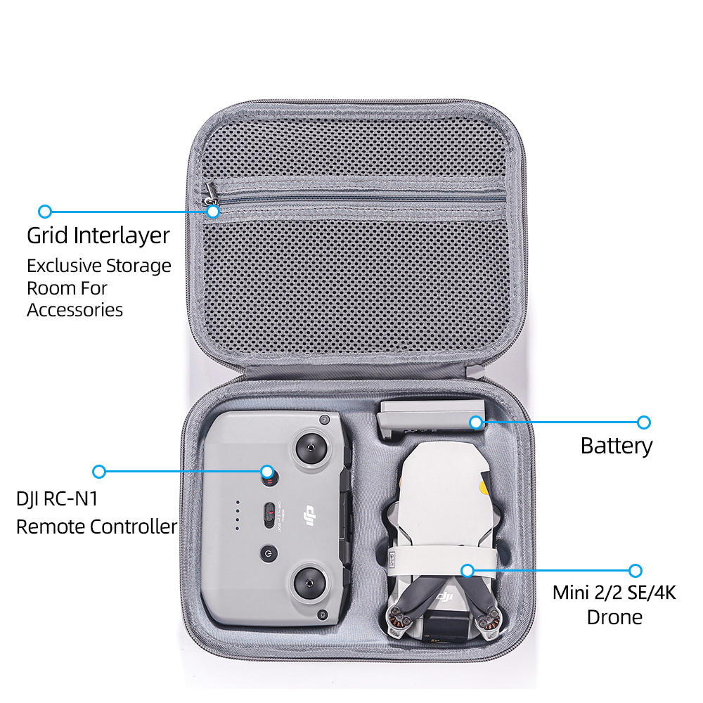 New Carrying Case Protective S - مراجعة Drone Camera Case وسعره