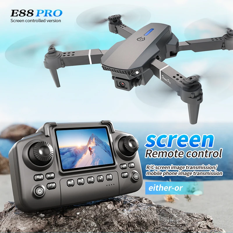 Professional E88 PRO Drone wit - مراجعة Drone Camera Mount وسعره
