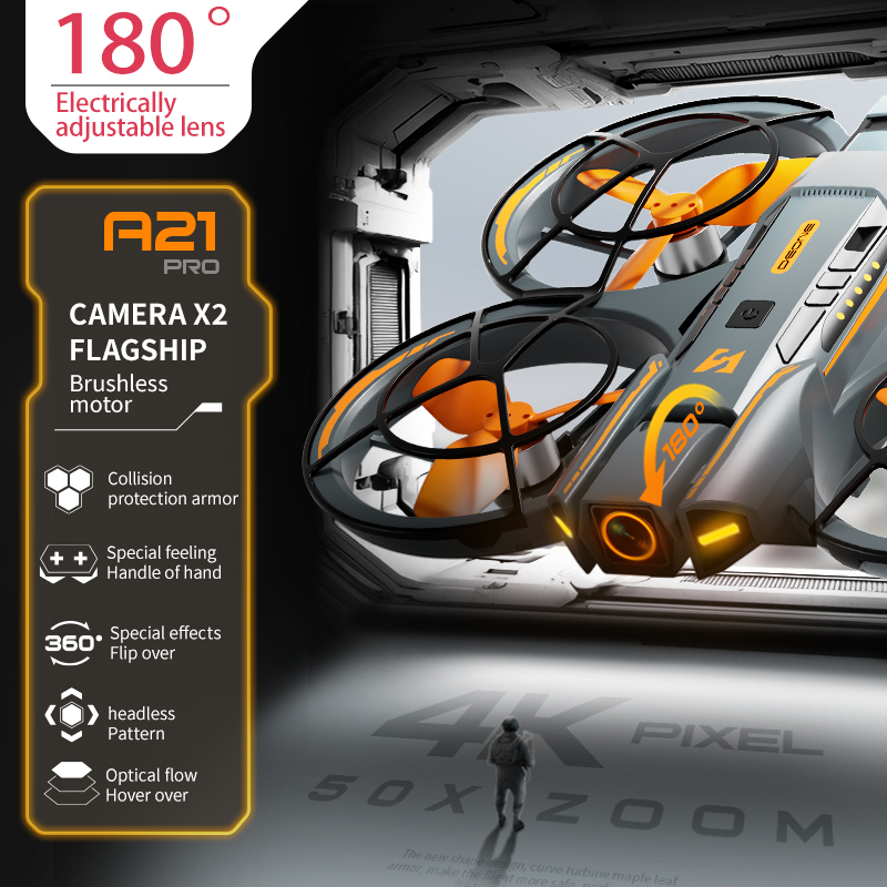 New A21 Drone 8K Professional  - مراجعة Drone Camera Professional وسعره