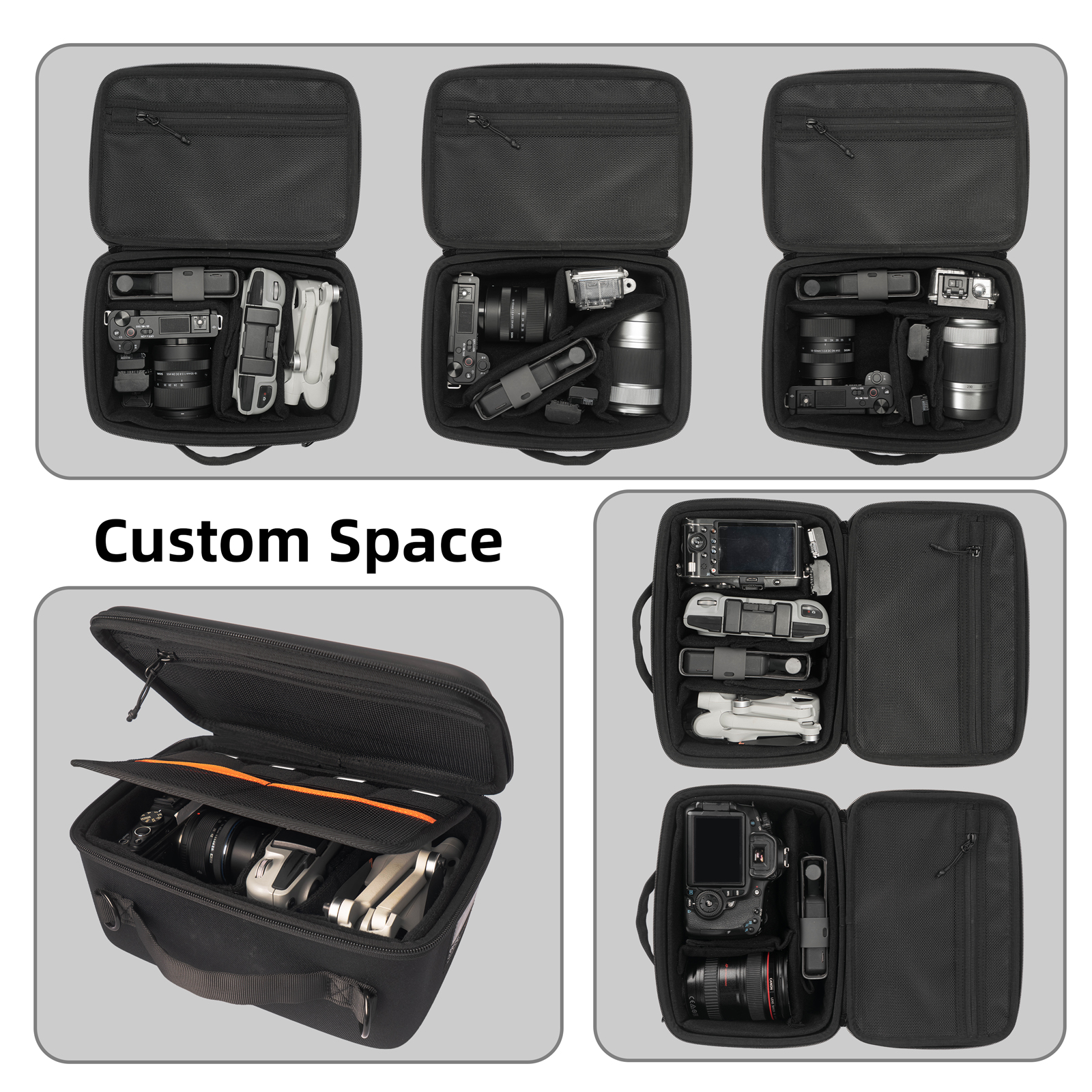 Hard-shell Waterproof Storage  - مراجعة Drone Camera Waterproof وسعره