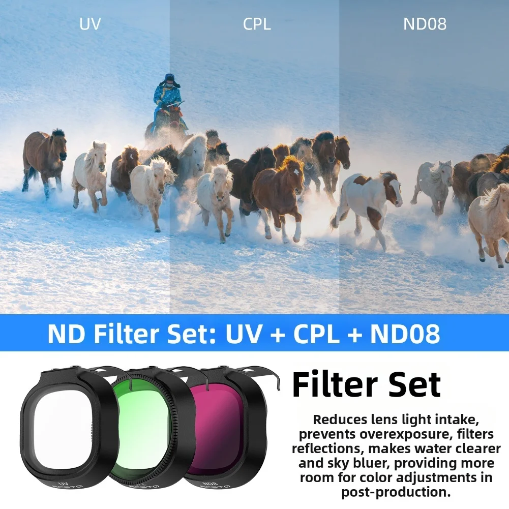 For DJI NEO 2 ND CPL UV Filter - مراجعة Drone Camera Filter وسعره
