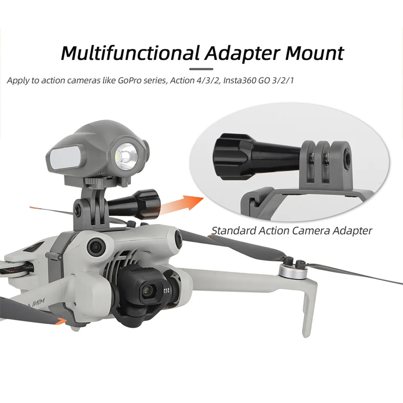 Sports Camera Bracket for Gopr - مراجعة Drone Camera Action وسعره