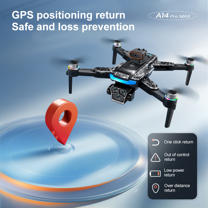 2026 A14 Pro Max Gps Drone Bru - مراجعة Drone Camera Thermal وسعره