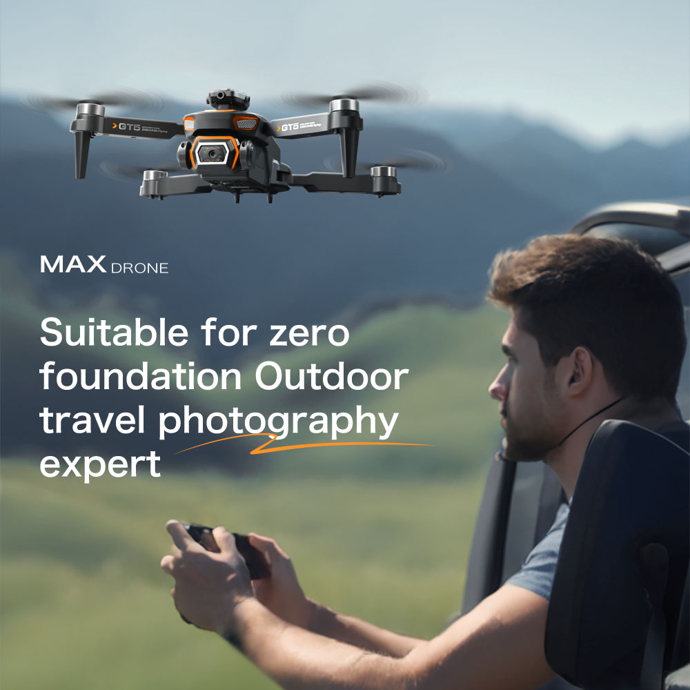 Lenovo GT5 Mini Drone 4K HD du - مراجعة Drone Camera Wide Angle وسعره