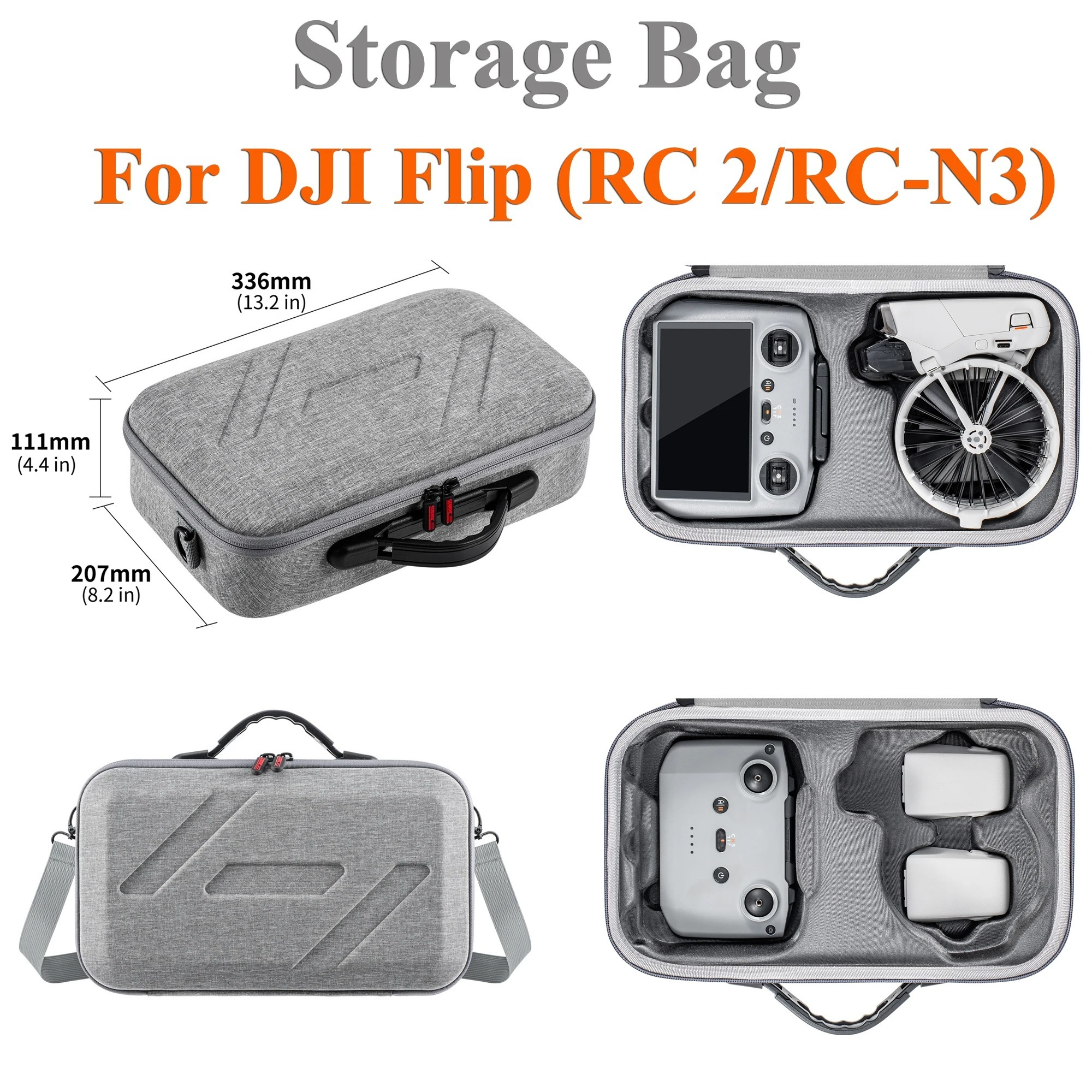 Carrying Case For DJI Flip All - مراجعة Drone Camera Vlog وسعره