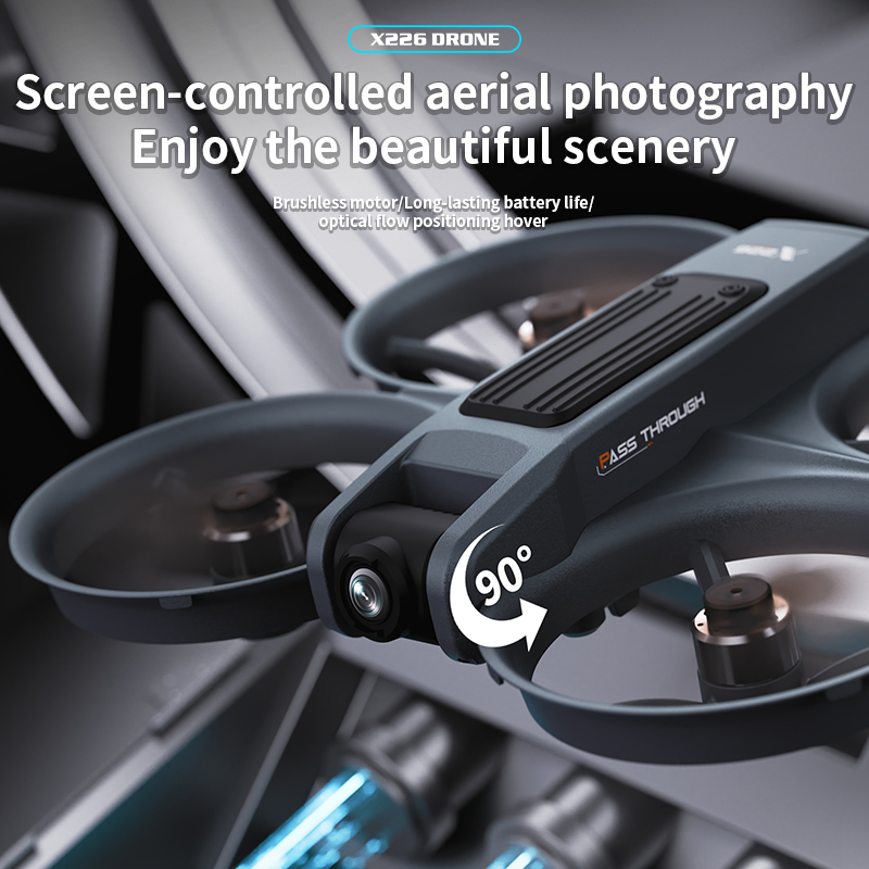 NEW X226 RC Drone 2.4G 5G WIFI - مراجعة Drone Camera Professional وسعره