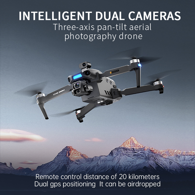 2026 New 8K Dual Camera Drone  - مراجعة Drone Camera Mount وسعره