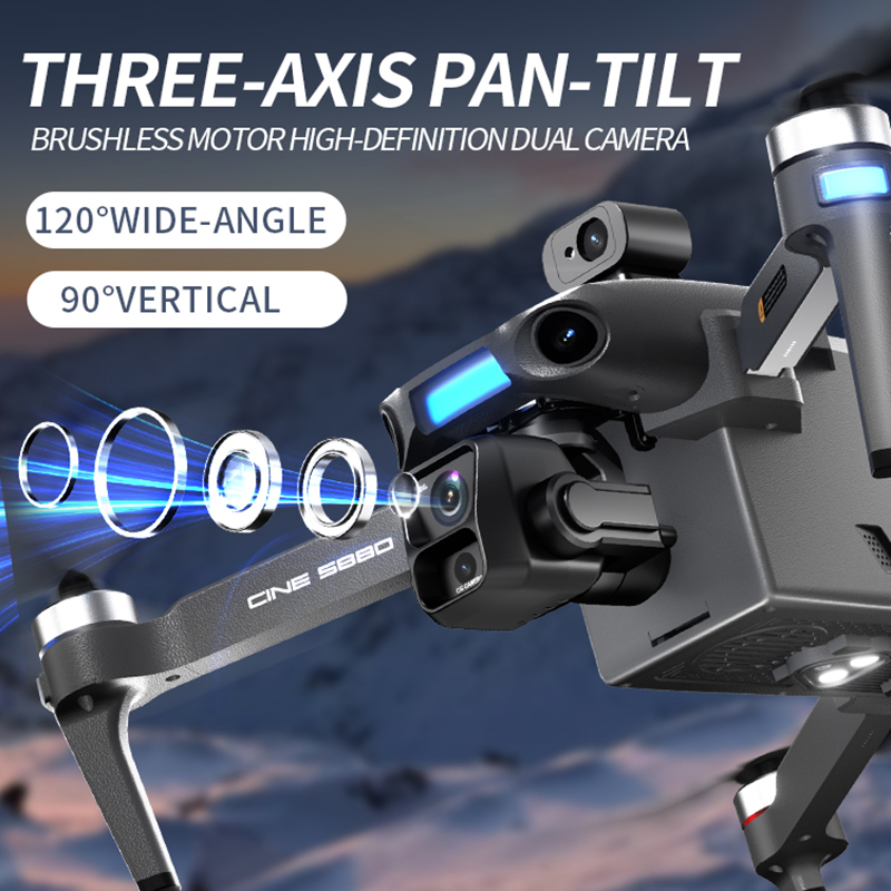 2026 New 8K Dual Camera Drone  - مراجعة Drone Camera Mount وسعره
