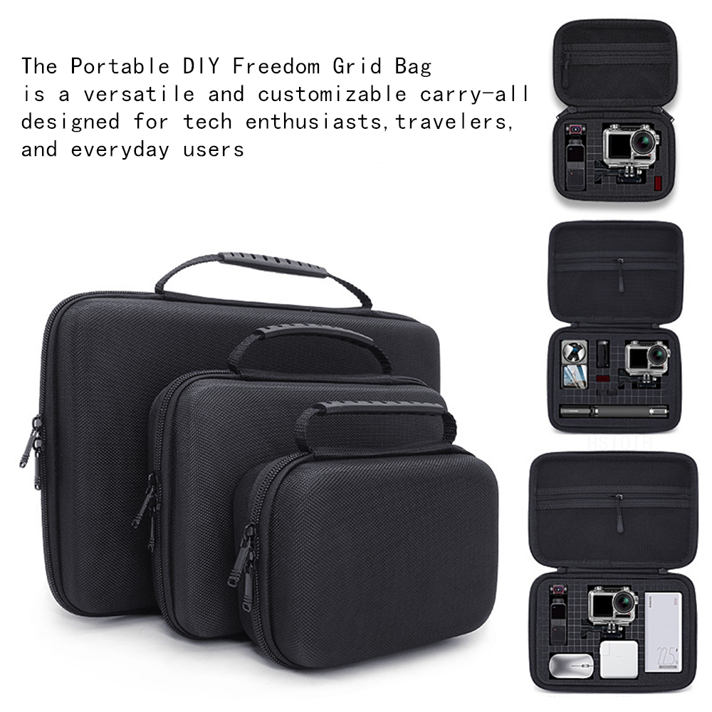 EVA DIY Travel Storage Box for - مراجعة Drone Camera Action وسعره