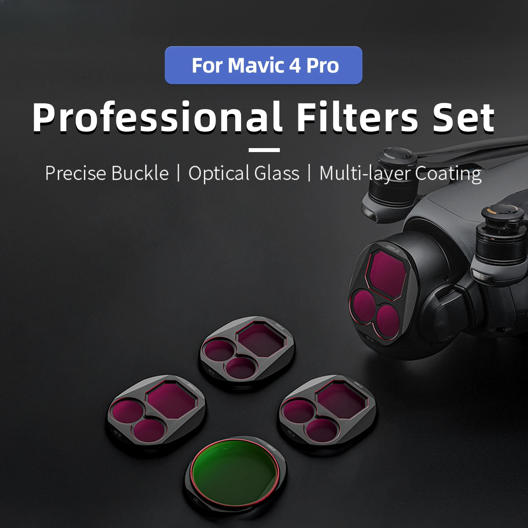 4Pcs Drone Camera ND Filters S - مراجعة Drone Camera Waterproof وسعره