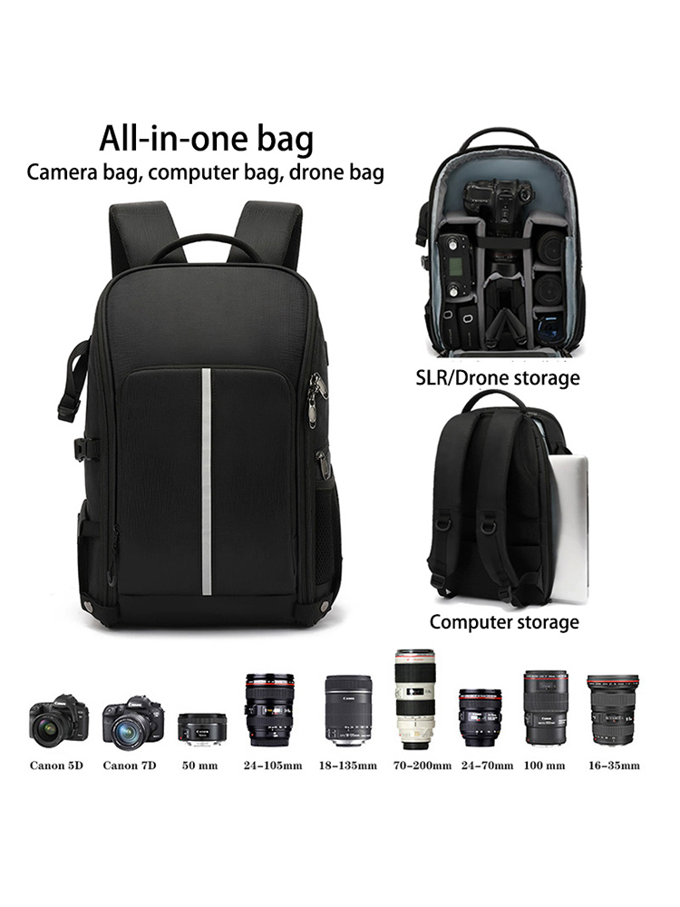 Outdoor Photography Backpack D - مراجعة Drone Camera Case وسعره