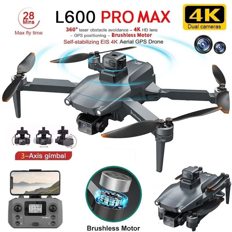 L600 PRO MAX GPS Drone Profess - مراجعة Drone Camera Professional وسعره