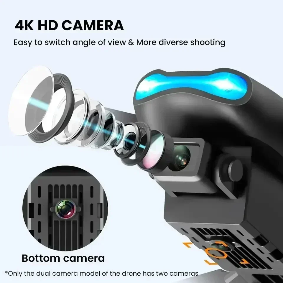 E99 Pro Foldable RC Quadcopter - مراجعة Drone Camera Wide Angle وسعره