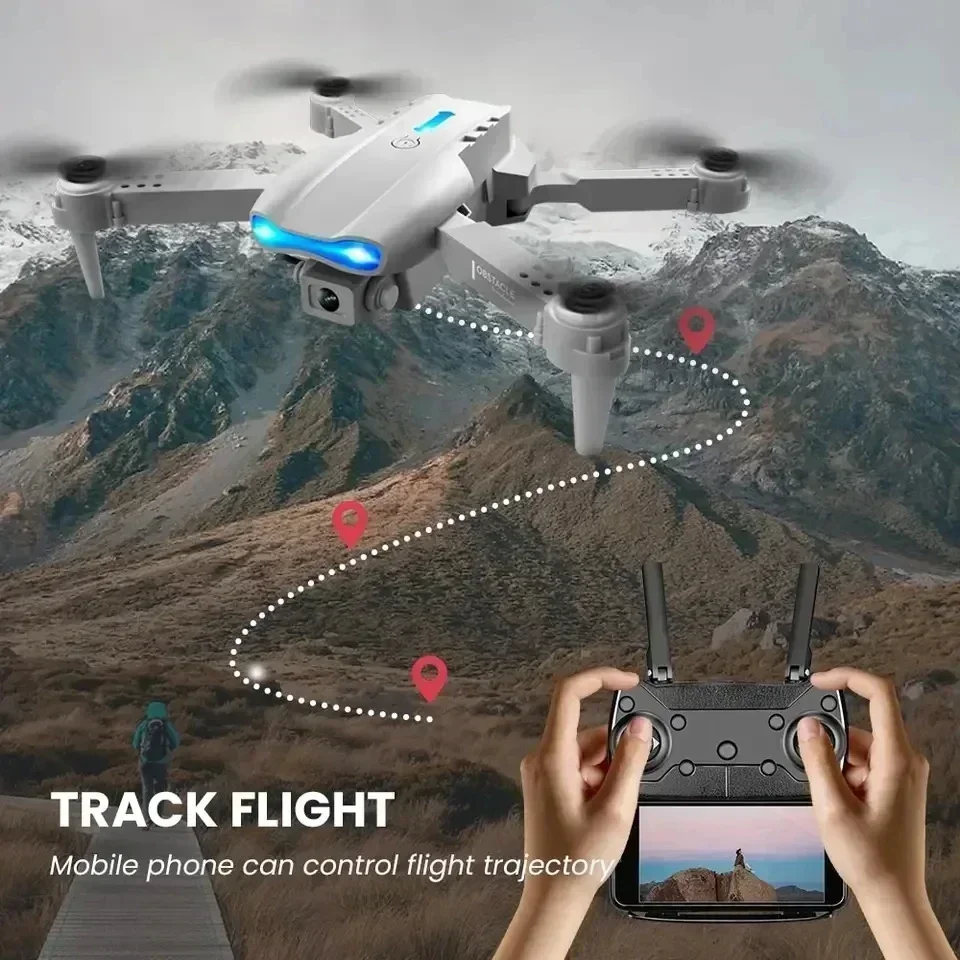 E99 Pro Foldable RC Quadcopter - مراجعة Drone Camera Wide Angle وسعره