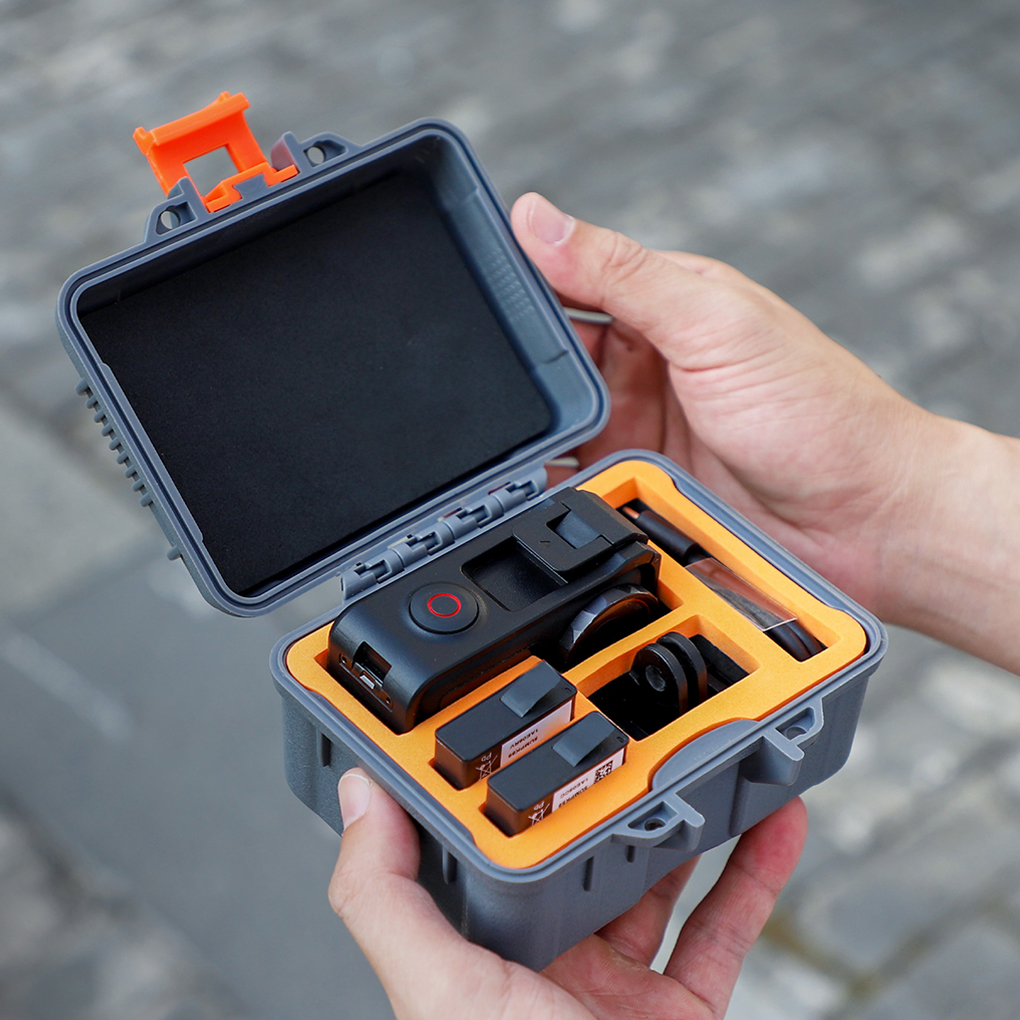 Storage Box For DJI Osmo Actio - مراجعة Drone Camera Waterproof وسعره