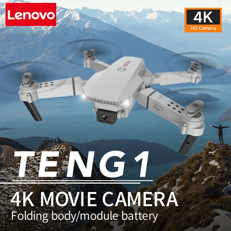 Lenovo New E88 Pro WIFI FPV Dr - مراجعة Drone Camera Wide Angle وسعره