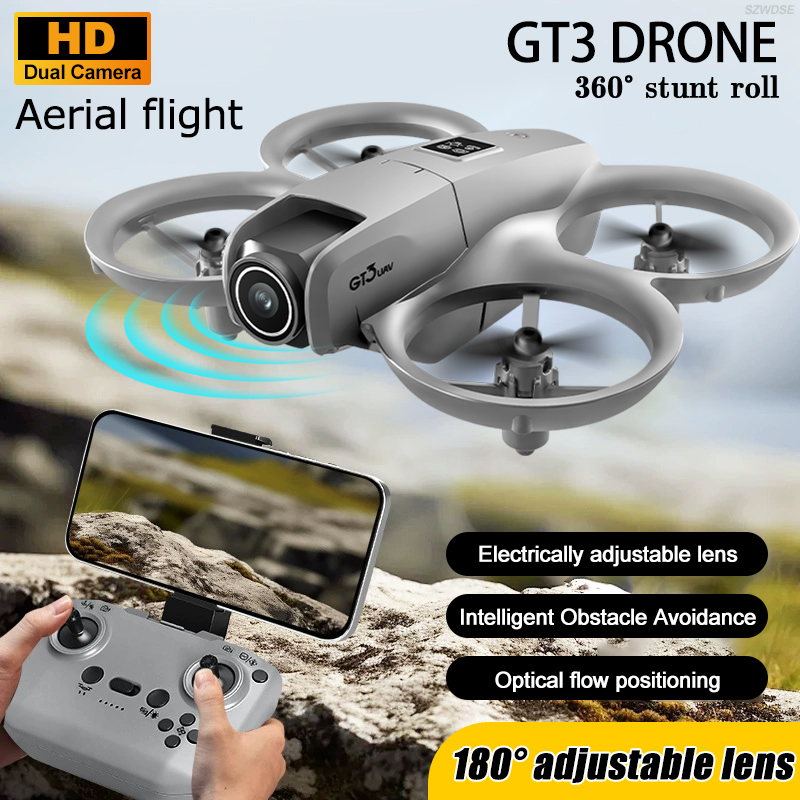 New GT3 Mini RC Drone 8K 5G Ae - مراجعة Drone Camera Mount وسعره