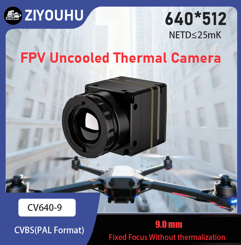 ZIYOUHU New Arrival 640x512 FP - مراجعة Drone Camera Thermal وسعره