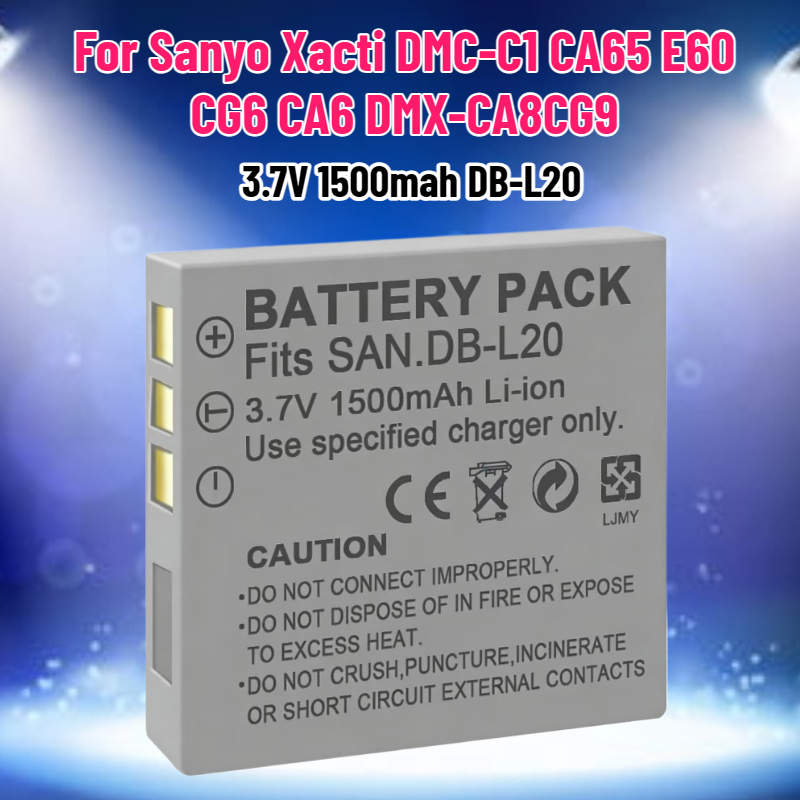3.7V 1500mah DB-L20 Battery fo - مراجعة Drone Camera Action وسعره