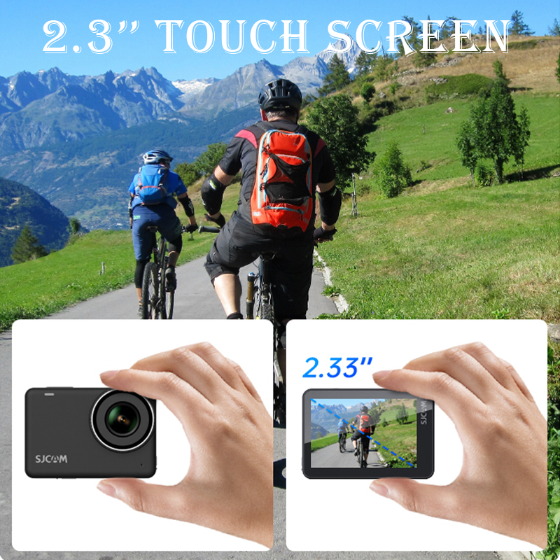 SJCAM SJ10X Waterproof Action  - مراجعة Drone Camera Action وسعره