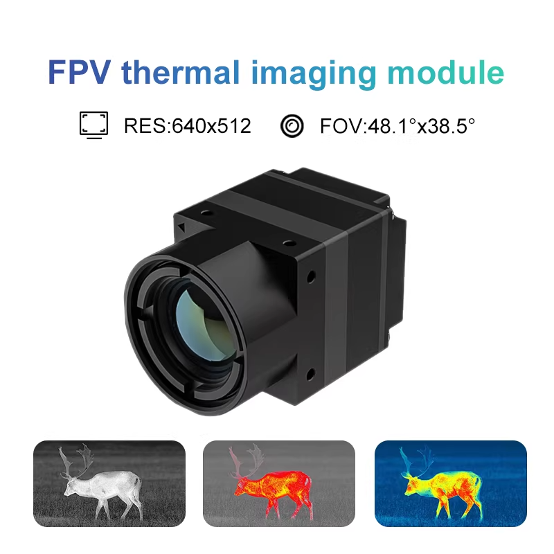 FPV Thermal Camera CVBS Interf - مراجعة Drone Camera Thermal وسعره